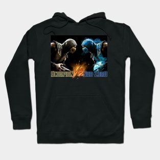 Scorpion vs Sub Zero team Mortal Kombat Pro Kompetition Hoodie